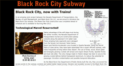 Desktop Screenshot of blackrockcitysubway.com