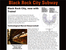 Tablet Screenshot of blackrockcitysubway.com